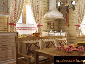 Варіанти штор для дачі